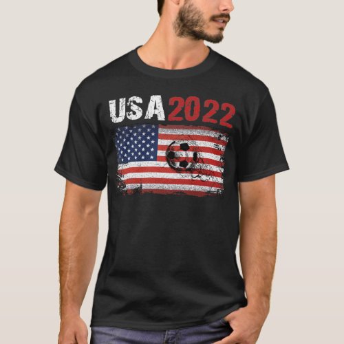 USA Soccer World Cup 2022  T_Shirt