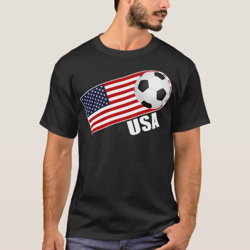 USA Soccer World Cup T_Shirt