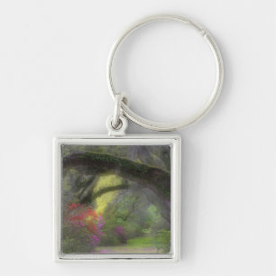 USA, South Carolina, Magnolia Gardens. Keychain