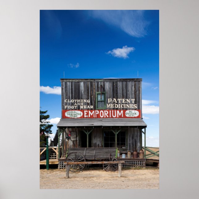 USA, South Dakota, Stamford, 1880 Town 2 Poster (Front)