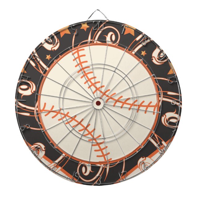 USA Sports Team San Francisco Bay Area Baseball Dart Board (Front)