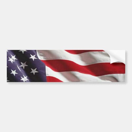 USA Star Spangled Banner American Flag Bumper Sticker