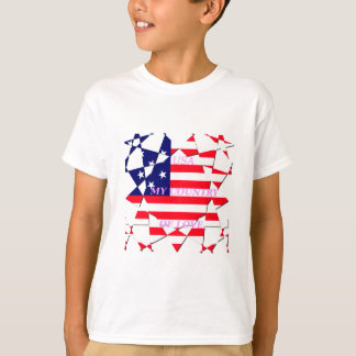 USA Star Spangled Love My Country of Love T-Shirt