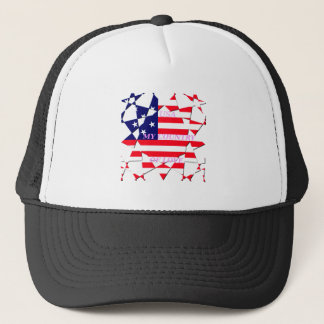 USA Star Spangled Love My Country of Love Trucker Hat
