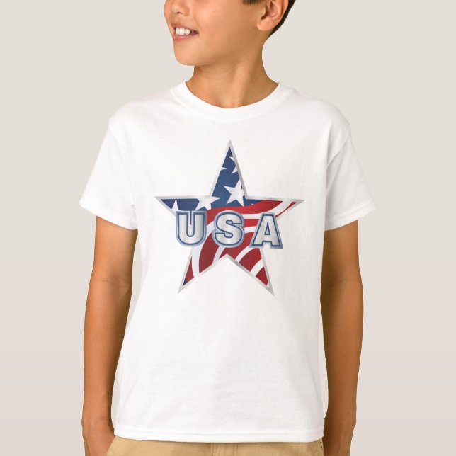 USA Star T-Shirt (Front)