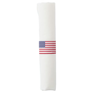 USA Stars and Stripes (Flag of the United States) Napkin Bands