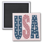 Usa Stars And Stripes Magnet at Zazzle