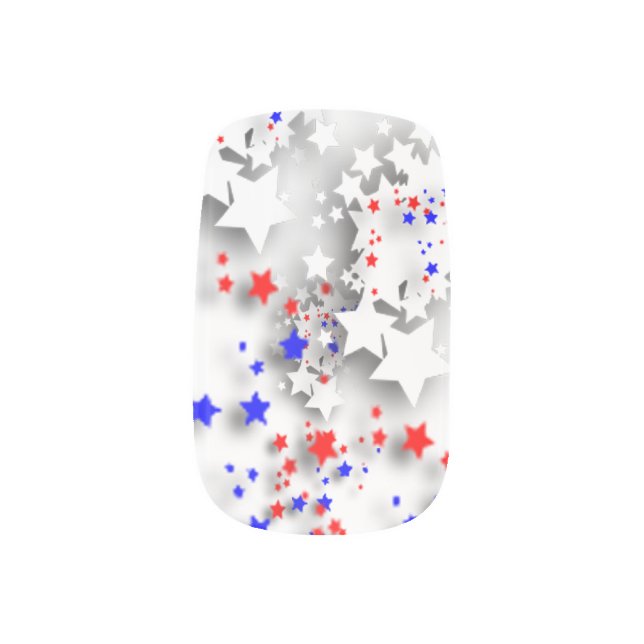 USA stars Minx Nail Wraps (Right Thumb)