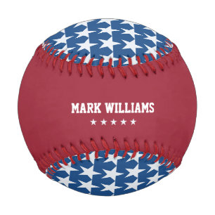 USA stars personalized Baseball