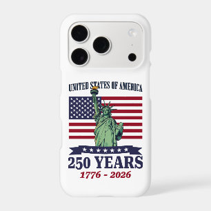USA Statue of Liberty 250 Years 1776-2026 iPhone 17 Pro Case