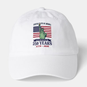 USA Statue of Liberty 250 Years 1776-2026 Hat