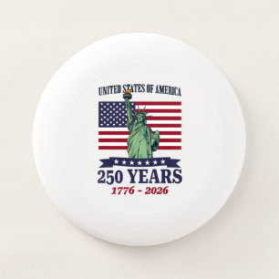 USA Statue of Liberty 250 Years 1776-2026 Wham-O Frisbee