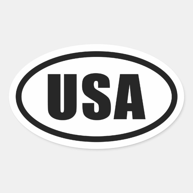 USA Sticker (Front)
