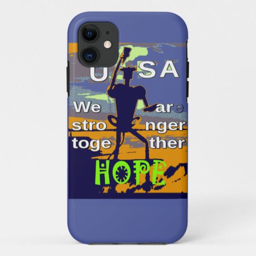 USA Stronger Together iPhone 11 Case