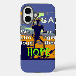 USA Stronger Together iPhone 16 Case
