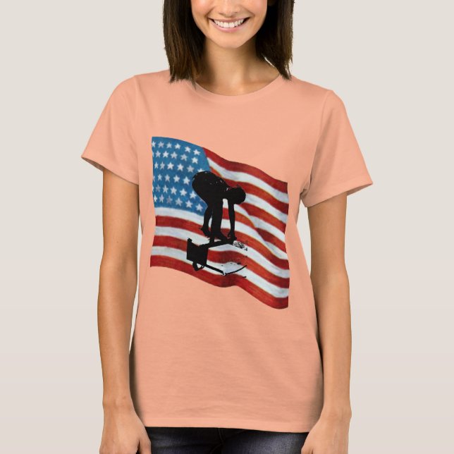 USA SWIM T-SHIRT (Front)
