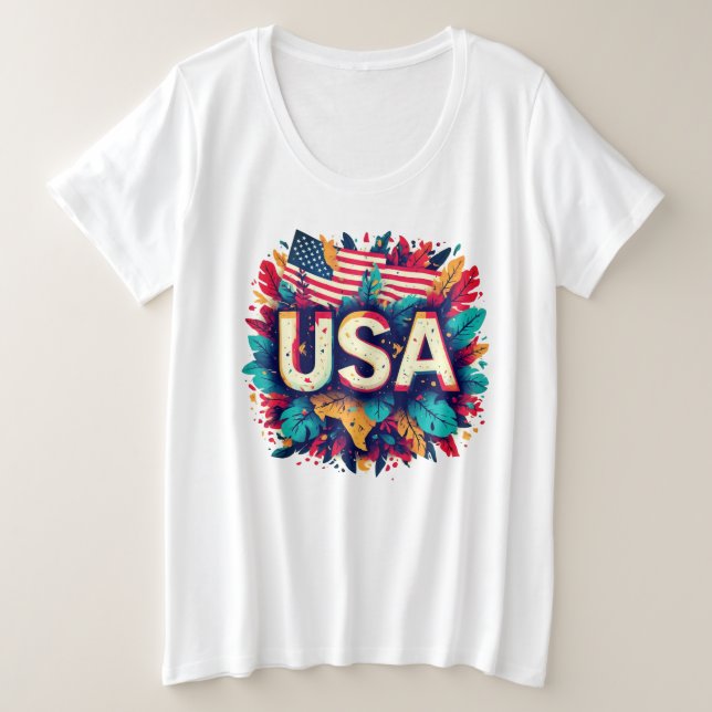 USA T-Shirt (Design Front)