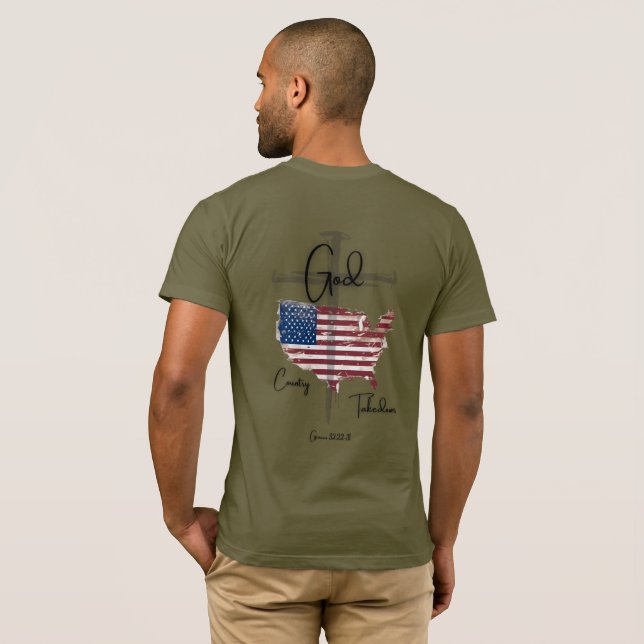 USA  T-Shirt (Back Full)
