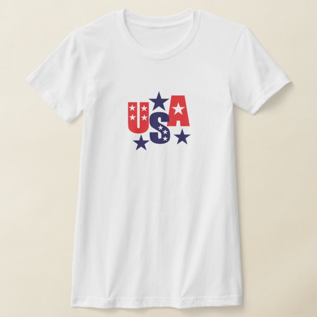 USA t-shirt  (Laydown)