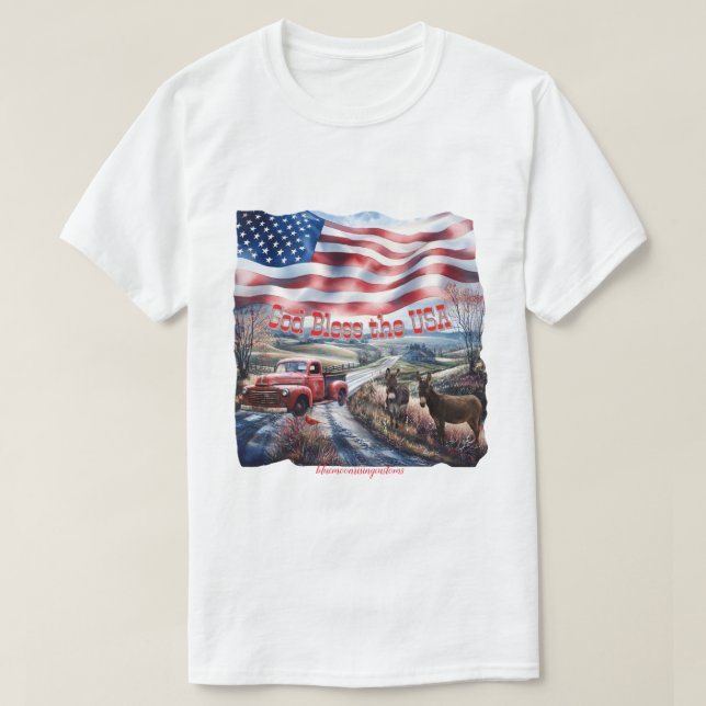 USA T-Shirt (Design Front)