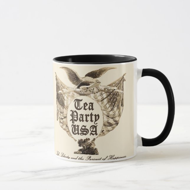 USA Tea Party Revolt Mug (Right)