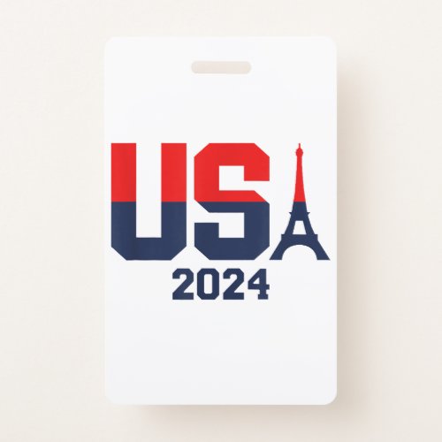 USA Team 2024 Badge