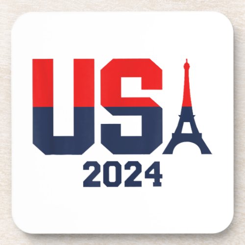 USA Team 2024 Beverage Coaster