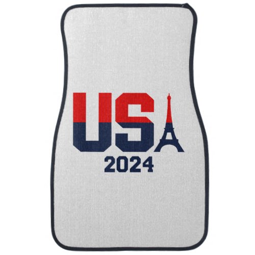 USA Team 2024 Car Floor Mat