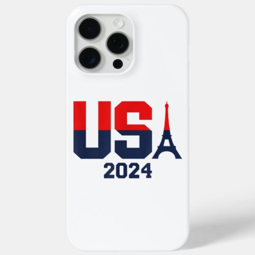 USA Team 2024 iPhone 15 Pro Max Case