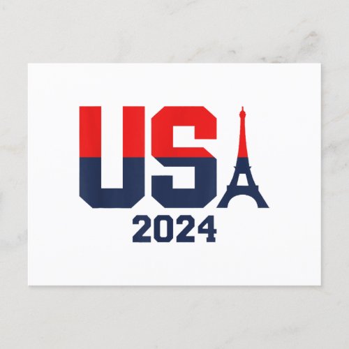 USA Team 2024 Holiday Postcard