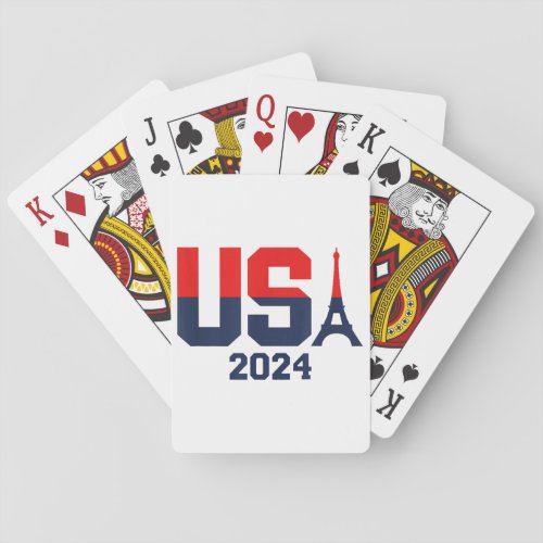 USA Team 2024 Poker Cards