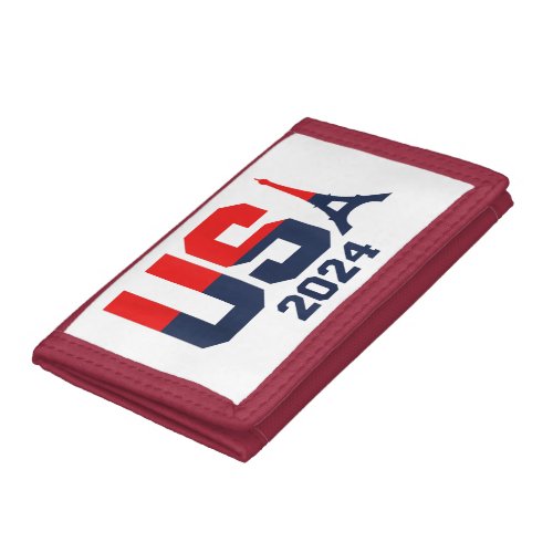 USA Team 2024 Trifold Wallet