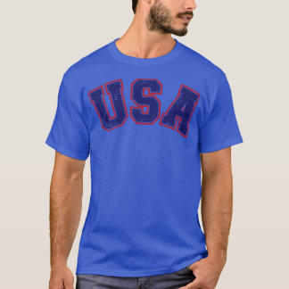 USA team for patriotic Independence day on 4th of  T-Shirt