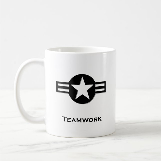 USA Teamwork Coffee Mug (Left)