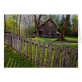 USA, Tennessee, Cabin In Cades Cove (Front Horizontal)