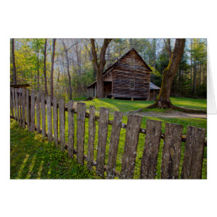 USA, Tennessee, Cabin In Cades Cove