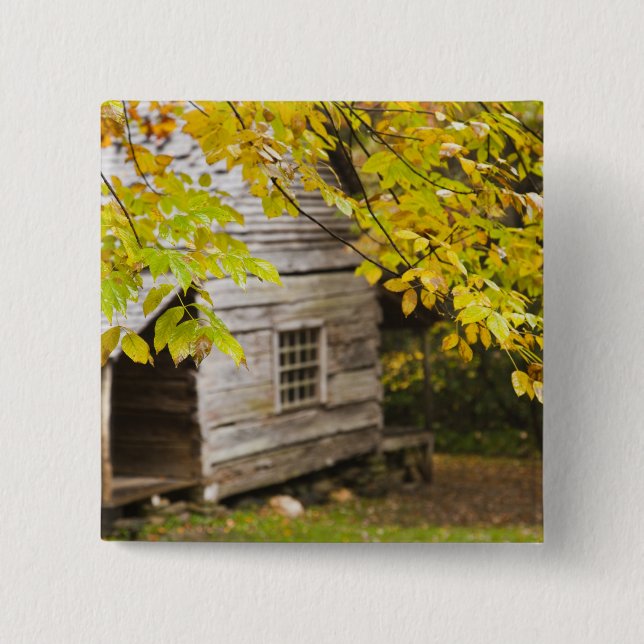 USA, Tennessee, Gatlinburg. Great Smoky Pinback Button (Front)