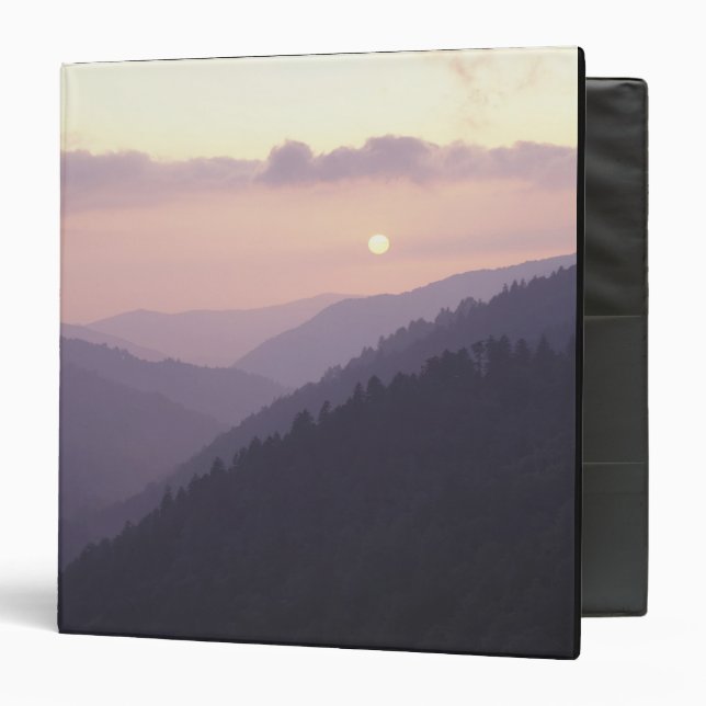 USA, Tennessee. Great Smokey Mountains 2 3 Ring Binder (Front/Inside)