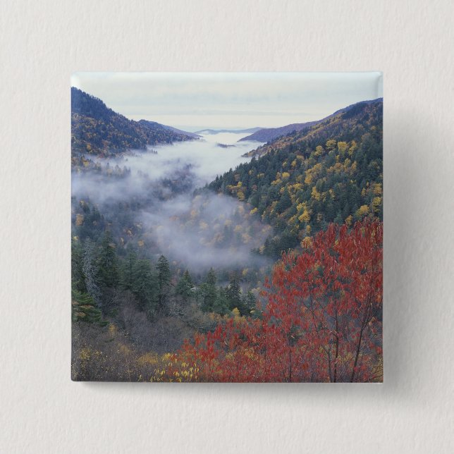 USA, Tennessee, Great Smokey Mountains National Button (Front)