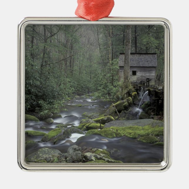 USA, Tennessee, Great Smoky Mountains National 3 Metal Ornament (Front)