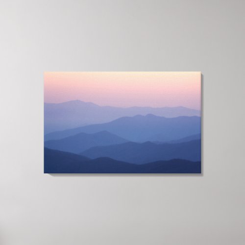 USA Tennessee Great Smoky Mountains National Canvas Print