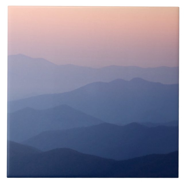 USA, Tennessee, Great Smoky Mountains National Ceramic Tile (Front)