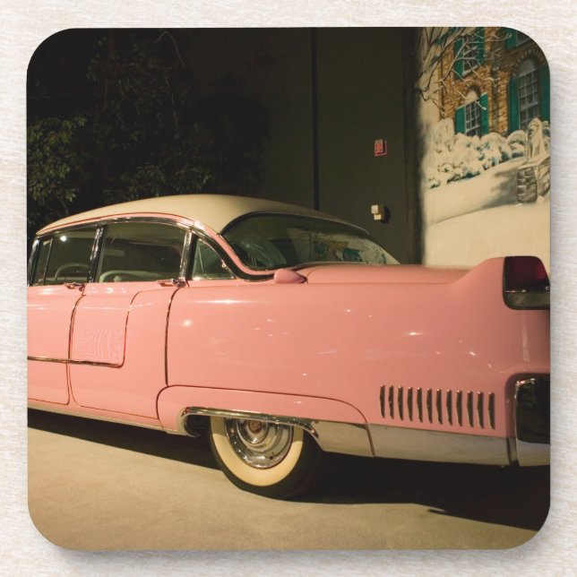 USA, Tennessee, Memphis, Elvis Presley 3 Beverage Coaster (Front)