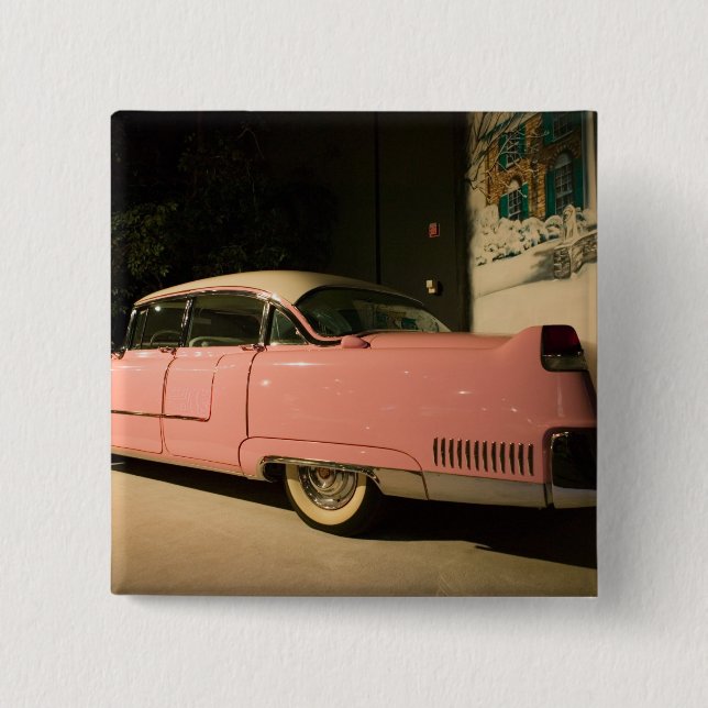 USA, Tennessee, Memphis, Elvis Presley 3 Pinback Button (Front)