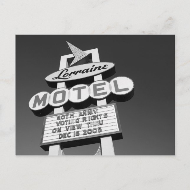 USA, Tennessee, Memphis,National Civil Rights Postcard (Front)