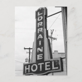 USA, Tennessee, Memphis: National Civil Rights Postcard