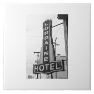 USA, Tennessee, Memphis: National Civil Rights Tile