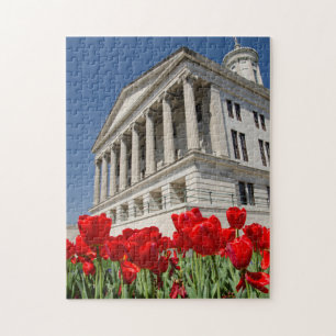 USA, Tennessee, Nashville. Historic Tennessee Jigsaw Puzzle