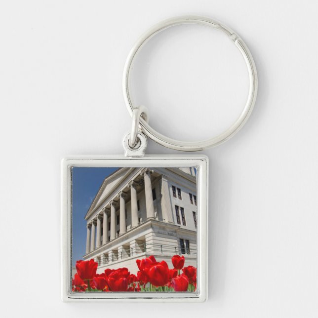 USA, Tennessee, Nashville. Historic Tennessee Keychain (Front)