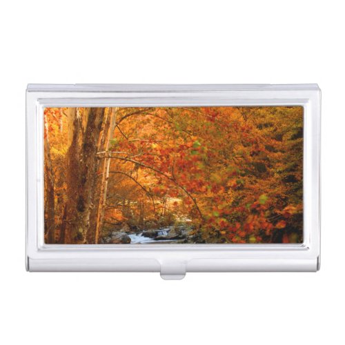 USA Tennessee Rushing Mountain Creek 2 Business Card Case